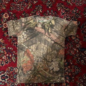 y2k camo baby tee